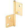 Picture of Bifold Shutter-Hinge Steel Brass-plated 3" C 1-5/16"