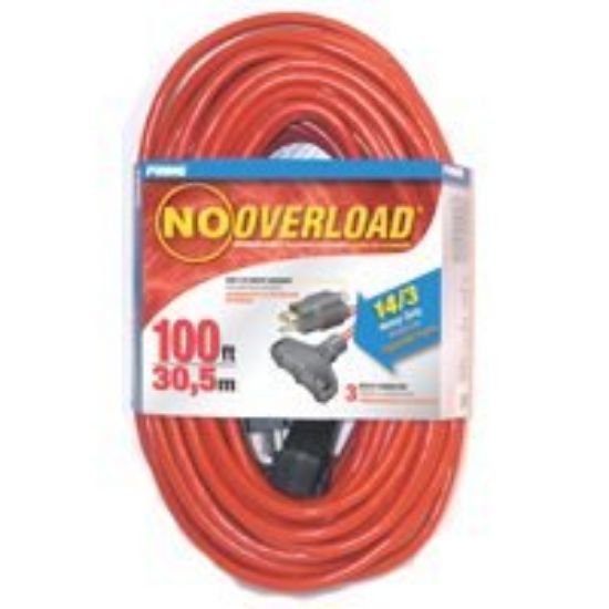 Picture of Circuit-Breaker Extension-Cord Red