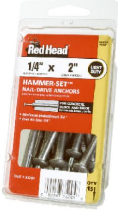 Picture of 608275 Hammer Set Nail Drive Anchors 1/4" x 1-1/2"