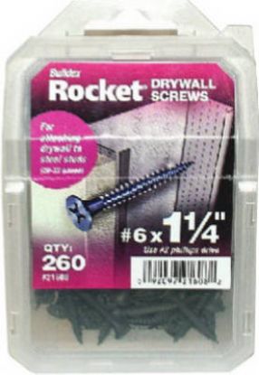 Picture of 608115 6 x 1-1/4 Drywall-Screw Sharp-Point