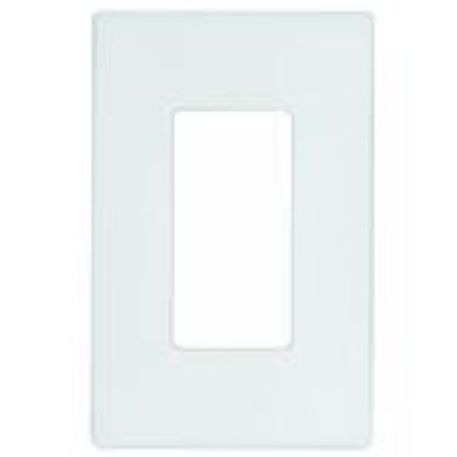 Picture of Wall-Plate Aspire Screw-Less 1-Gang Silver Granite