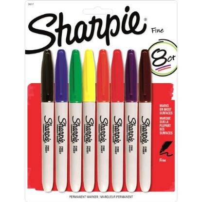 Picture of Permanent-marker Fine-point 8-colors