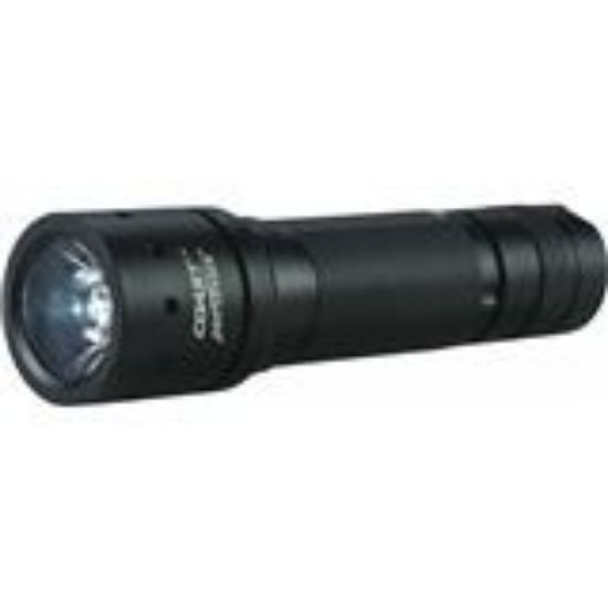 Picture of LED-Flashlight Aluminum Black 3 AAA