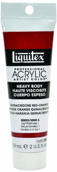 Picture of Heavy-Body-Color 2-FluidOunce (59ml) Quinacridone Red-Orange