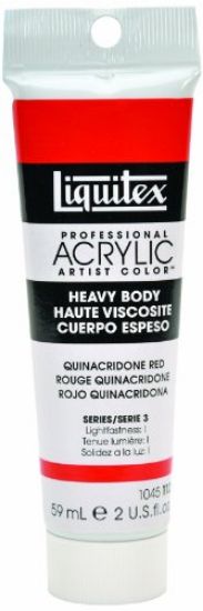 Picture of Heavy-Body-Color 2-FluidOunce (59ml) Quinacridone Red