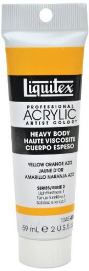 Picture of Heavy-Body-Color 2-FluidOunce (59ml) Yellow Orange Azo