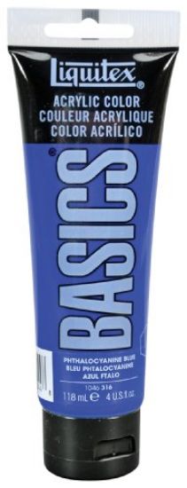 Picture of Basic Acrylic Color Phthalocyanine Blue 4-USFluidOunce (118ml)