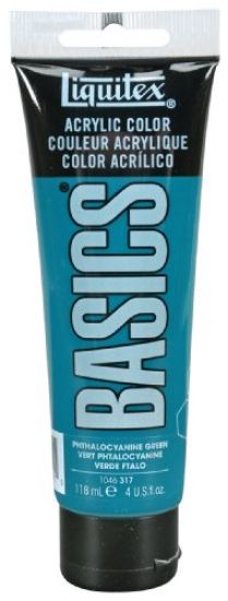 Picture of Basic Acrylic Color Phthalocyanine Green 4-USFluidOunce (118ml)