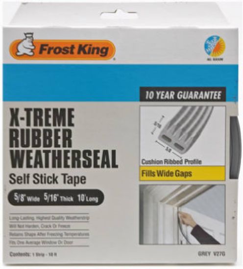 Picture of Weather-Seal Weather-Seal Gray 1/2" x 5/16"