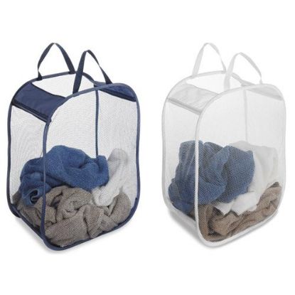 Picture of Laundry-Hamper Mesh Foldable