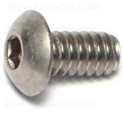 Picture of Machine-Screw Button-head Socket-cap #10-24 X 3/8"