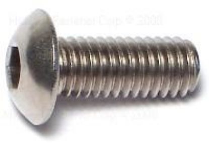 Picture of Machine-Screw Button-head Socket-cap #10-32 X 1/2"