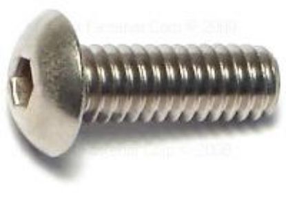 Picture of Machine-Screw Button-head Socket-cap #8-32 X 1/2"