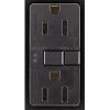 Picture of -Receptacle Self-Test 125-Volt 15-Amp Double-Pole 3-Wire Black