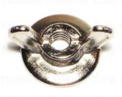 Picture of Wing-nut Washered Zinc