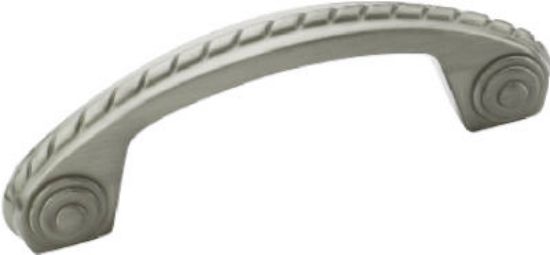 Picture of 3" Center Nickel Scroll-Design Cabinet-Pull