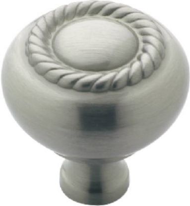 Picture of 1-1/4" Nickel Scroll-Design Cabinet-Knob