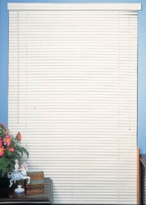 Picture of Mini-Blind Material Vinyl Slat-Width 1" 64" Length 64" White