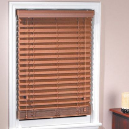 Picture of Window-Blind Faux-Wood Slat-Width 2" 33" Length 64" Maple