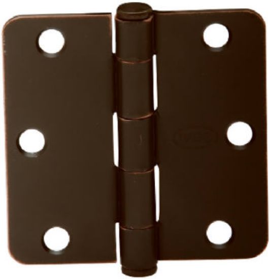 Picture of 3PK3.5BRZRND Corner Door-Hinge