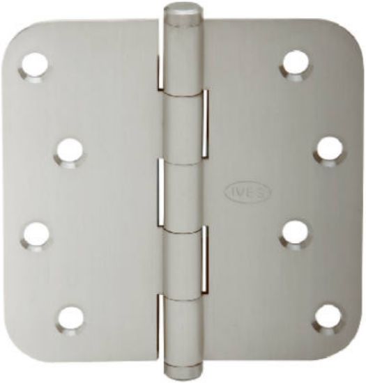 Picture of 4" NI Rounded-Corner Door-Hinge