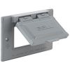 Picture of Reptacle Cover Horizontal Gray
