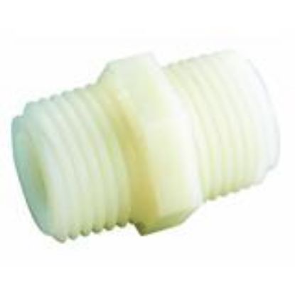 Picture of Nylon Hex-Nipple 1/2"