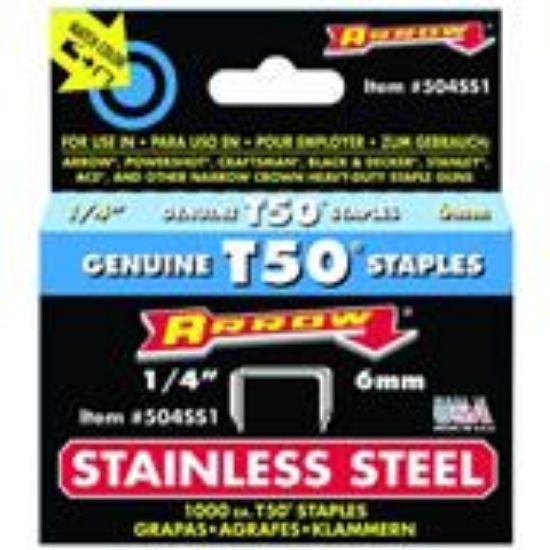 Picture of Staples 1/4"