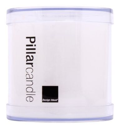 Picture of Pillar-Candle White 3" X 3"