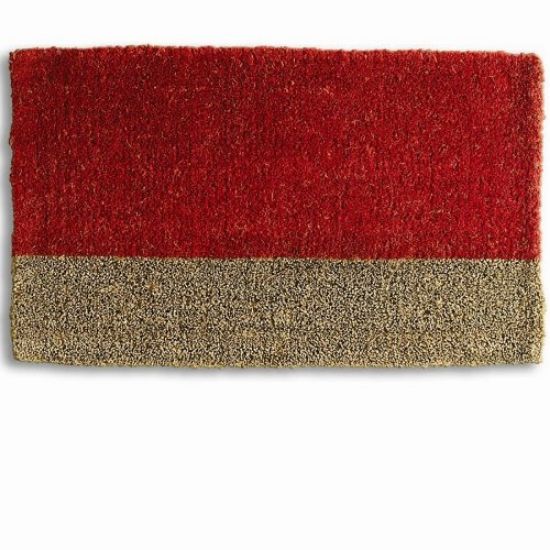 Picture of Tow-Tone Coir Mat- Red