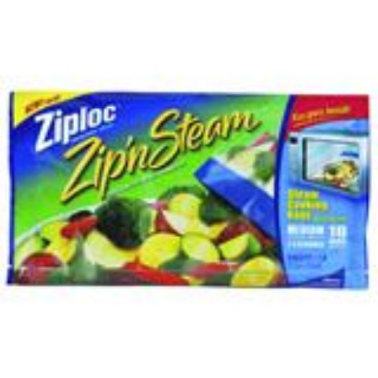 Picture of Zip 'n Steam Bag Medium 10/Pack