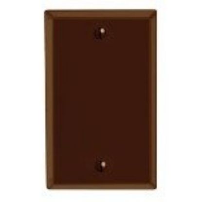 Picture of BLANK PLATE-BROWN