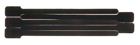 Picture of Grip-Strip Hook-&-Loop Wraps Black 11"