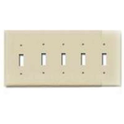 Picture of 5-Gang Toggle-Plate-Color
