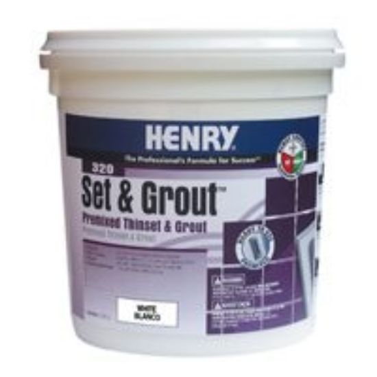 Picture of Tile-Grout Pre-Mixed & Thinset-Mortar White