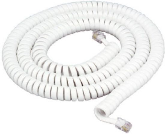 Picture of Handset Phone-Cord Coil-Wire White