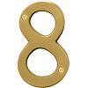 Picture of NUMBER 8 4" B BRASS