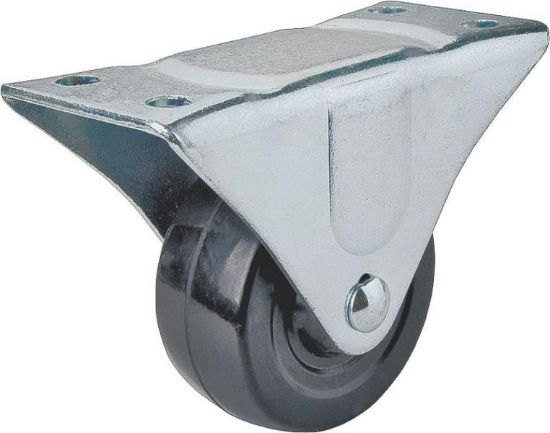 Picture of Rigid 2" Black Rubber Wheel