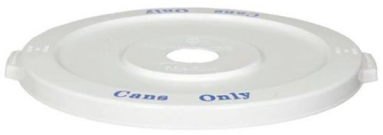 Picture of White LID W/HOLE FOR 32