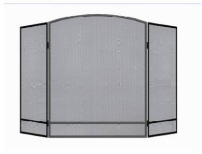 Picture of 3 Panel Fireplace-Screen