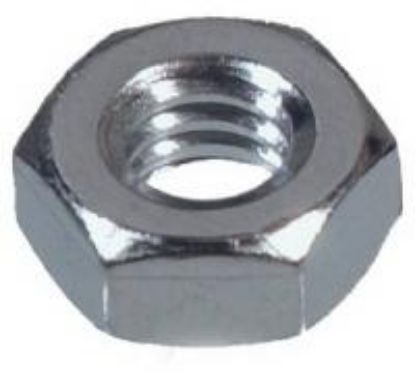 Picture of Machine-Screw-Nut Mild-Steel #10-24