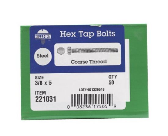 Picture of Tap-Bolt Mild-Steel 3/8"-16 x 5"