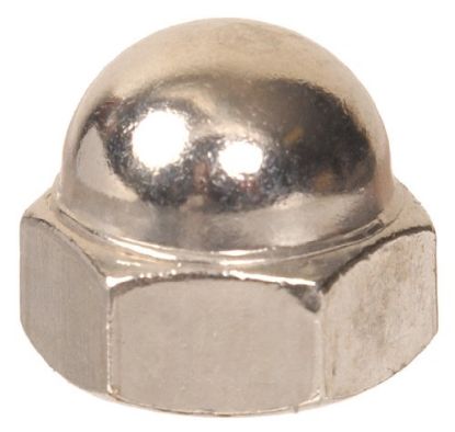 Picture of Acorn-Cap Hex-Nut Zinc-Plate #6-32