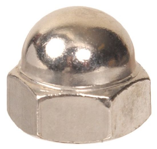 Picture of Acorn-Cap Hex-Nut Zinc-Plate 5/16"-18