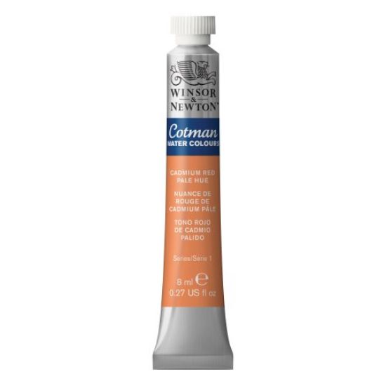 Picture of Cotman Water Cadmium Red Pale Hue 8ml