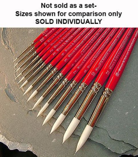 Picture of University Brush 233 Round Short Handle 3