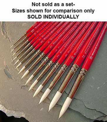 Picture of University Brush 233 Round Short Handle 4