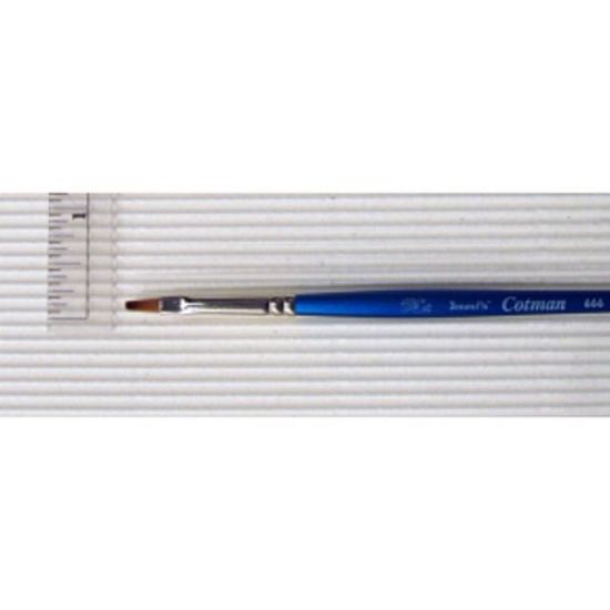 Picture of Artist-Brush Cotman 666 One Stroke Short Handle 1/8"
