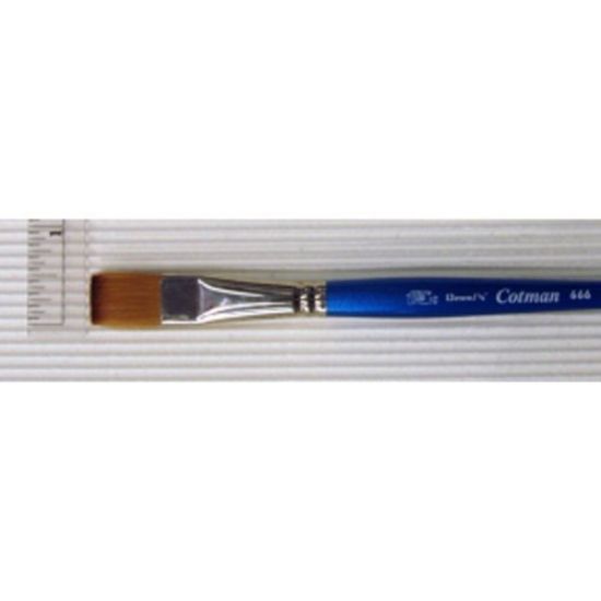 Picture of Artist-Brush Cotman 666 One Stroke Short Handle 1/2"