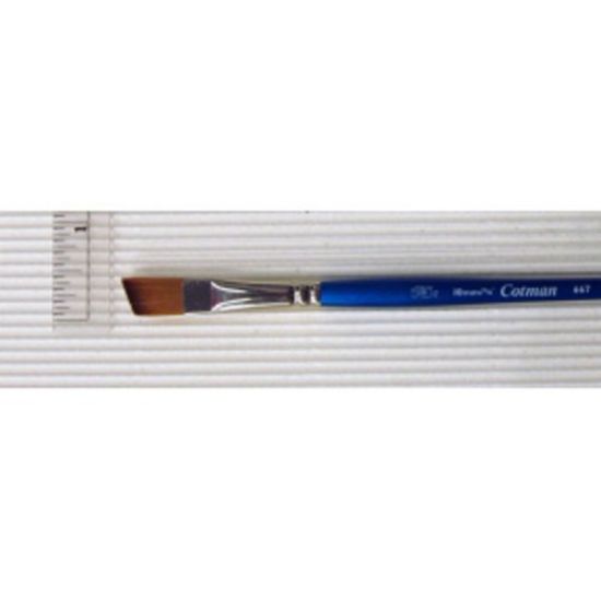 Picture of Artist-Brush Cotman 667 Angle Short Handle 3/8"